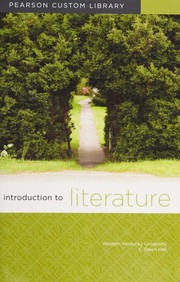Cover of: Introduction to Literature: Western Kentucky University: Introduction to Literature 200