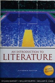 Cover of: Introduction to Literature by Sylvan Barnet, William E. Cain, William Burto, Morton Berman