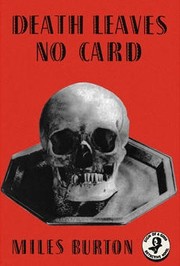 Cover of: Death Leaves No Card by By Miles Burton