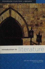Cover of: Introduction to Literature: ENG 010: Introduction to Literature