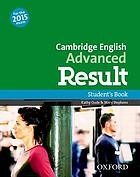 Cover of: Cambridge English Advanced Result