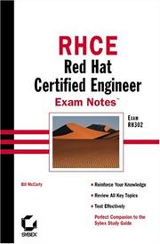 Cover of: RHCE: Red Hat Certified Engineer.