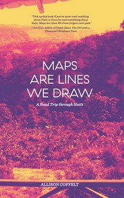 Cover of: Maps Are Lines We Draw by Allison Coffelt