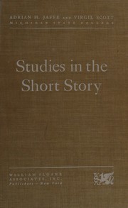 Cover of: Studies in the short story by 