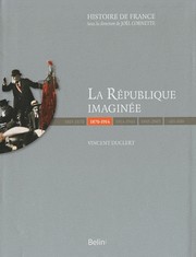 Cover of: La République imaginée (1870-1914)