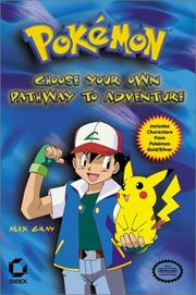 Cover of: Pokémon: choose your own pathway to adventure