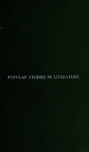 Cover of: Literature: I. Robert Burns, II. Sir Walter Scott, III. Lord Byron