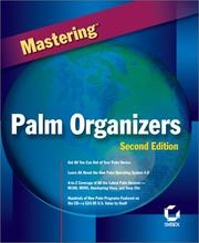 Cover of: Mastering Palm Organizers