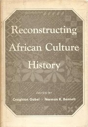 Cover of: Reconstructing African Culture History