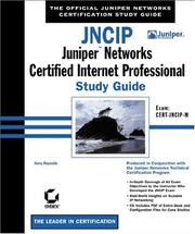 Cover of: JNCIP by Harry Reynolds, Harry Reynolds