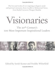Cover of: Visionaries by edited by Satish Kumar and Freddie Whitefield.