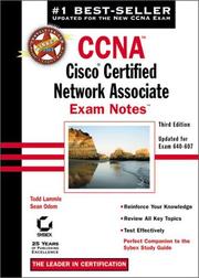 Cover of: CCNA: Cisco Certified Network Associate Exam Notes