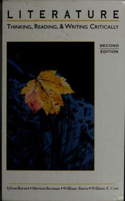 Literature--second edition by Sylvan Barnet, Morton Berman, William Burto, William Cain, Chinua Achebe, Антон Павлович Чехов, Kate Chopin