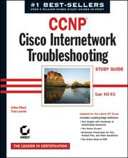 Cover of: CCNP(R): Cisco Internetwork Troubleshooting Study Guide (642-831)