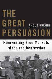 Cover of: The great persuasion by Angus Burgin