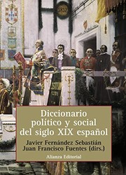Cover of: Diccionario político y social del siglo XIX español