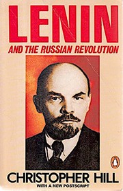 Cover of: Lenin and the Russian Revolution by Christopher Hill