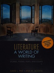 Cover of: Literature: A World of Writing Stories, Poems, Plays, and Essays