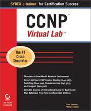 Cover of: Ccnp Virtual Lab E-Trainer (Sybex E-Trainer Certification Course) by Todd Lammle, Bill Tedder