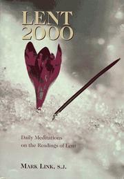 Cover of: Lent 2000: Daily Meditatios on the Scripture Readings for Lent (Vision 2000)