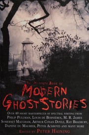 Cover of: The Mammoth Book of Modern Ghost Stories by Peter Haining