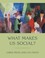 Cover of: What Makes Us Social?