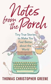 Cover of: Notes from the Porch