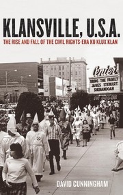 Cover of: Klansville, U.S.A. by David Cunningham