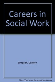 Cover of: Careers in social work