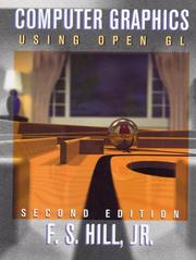 Cover of: Computer Graphics Using Open GL (2nd Edition) by Francis S. Hill