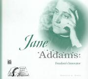 Cover of: Jane Addams: Freedom's Innovator (History Makers)