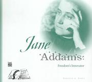 Cover of: Jane Addams: freedom's innovator