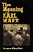 Cover of: The meaning of Karl Marx