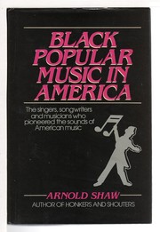 Cover of: Black popular music in America by Arnold Shaw