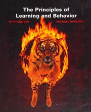 Cover of: The principles of learning and behavior