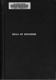 Cover of: Rilla of Ingleside