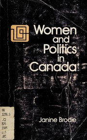 Cover of: Women and politics in Canada