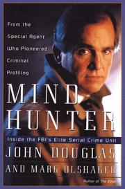 Cover of: Mindhunter by John E. Douglas