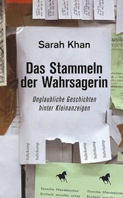 Cover of: Das Stammeln der Wahrsagerin