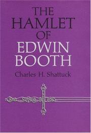 Cover of: The Hamlet of Edwin Booth