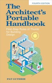 Cover of: The architect's portable handbook