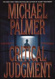 Cover of: Critical Judgment | Michael Palmer