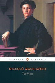 Cover of: The Prince by Niccolò Machiavelli: Translated with Notes by George Bull, Introduction by Anthony Grafton