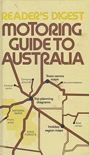 Cover of: Motoring Guide to Australia by Reader's Digest