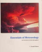 Cover of: Essentials of meteorology