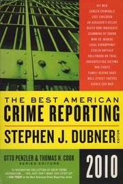 Cover of: The Best American Crime Reporting 2010 by 