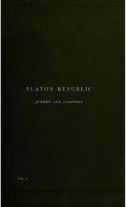 Cover of: Plato's Republic by Πλάτων