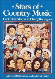 Cover of: Stars of Country Music | 