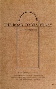 Cover of: The road to yesterday