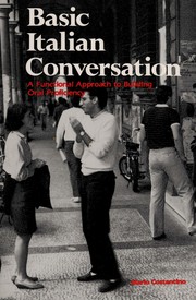 Cover of: Basic Italian conversation by Mario Costantino